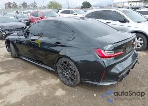 2025 BMW M3 Competition xDrive z USA, uszkodzony, nr VIN WBS33HJ04SFU35498